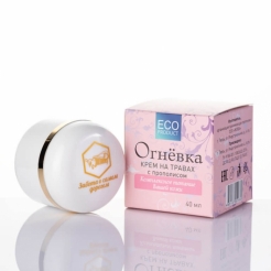 Крем для восстановления и питания «Огнёвка» прополисный 40мл. «Жива»
