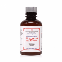 Монастырский шампунь для волос «Медовый» Солох Аул 200 мл.