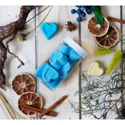 Бурлящие сердечки "Шелковая кожа" 175 г.