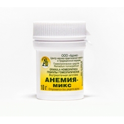 Гранулы гомеопатические «Анемия-микс»10гр.