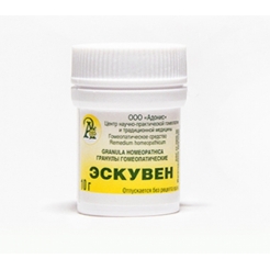 Гранулы гомеопатические «Эскувен»10гр.