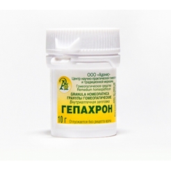 Гранулы гомеопатические «Гепахрон»10гр.