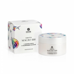 Взбитое масло ши с муцином улитки и гиалуроновой кислотой омоложение «Бизорюк» 50 мл.