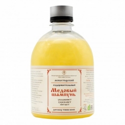 Монастырский шампунь для волос «Медовый» 500 мл.