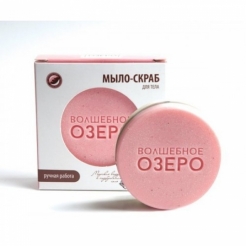 «Морские водоросли и соль» Мыло-скраб для тела«Волшебное озеро», 80гр.