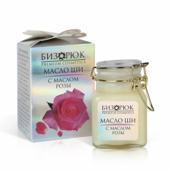 Масло Ши с маслом розы «Бизорюк PREMIUM COSMETICS»100 мл.