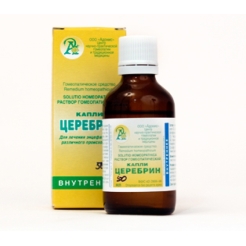Капли (раствор) ЦЕРЕБРИН (CEREBRIN) 50мл.(Адонис)