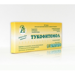ТУКОФИТОМОЛ суппозитории (свечи) №10 (Адонис)